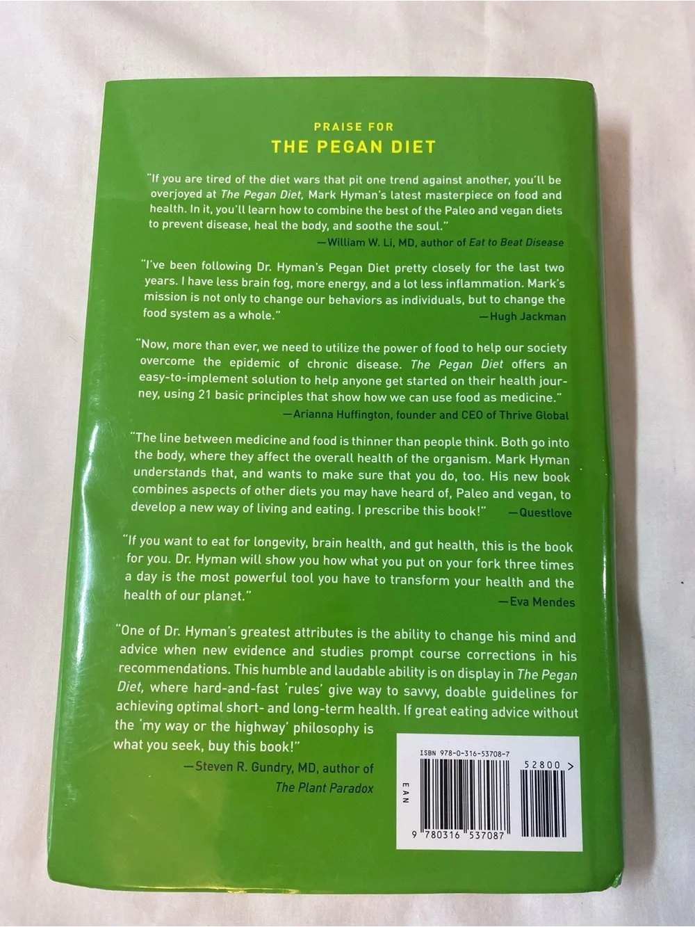 Beginners vegan, The Pegan diet hard copy by Mark Hyman MD 21 principles Paleo